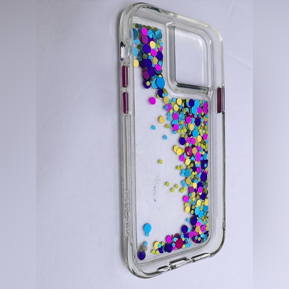NWOB CaseMate Waterfall Iphone Case, Confetti Snow Globe effect - Picture 4 of 8
